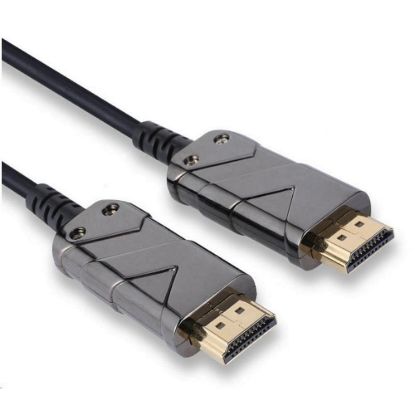 Obrázek PREMIUMCORD Ultra High Speed HDMI 2.1 optický fiber kabel 8K@60 Hz, zlacené 15m
