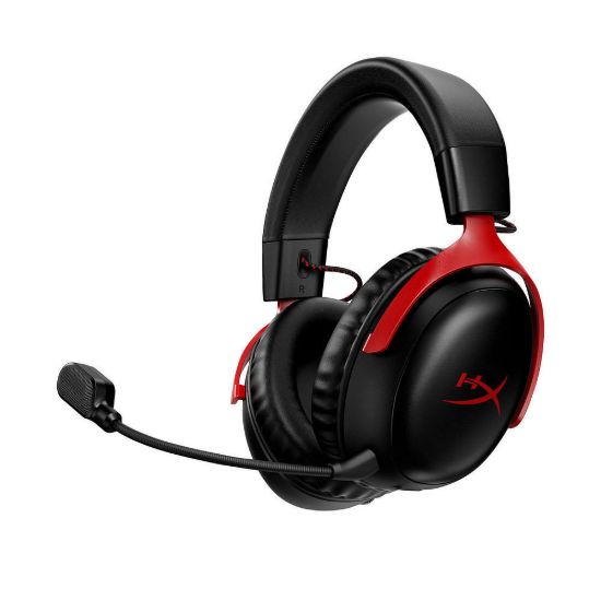 Obrázek HyperX Cloud III Wireless BLK/ RED GAM HEADSET - Sluchátka k PC