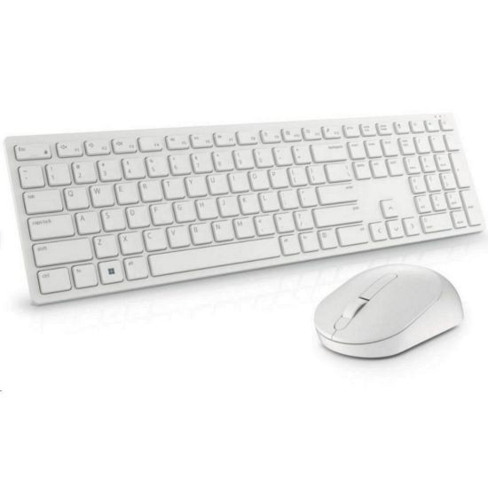 Obrázek DELL Pro Wireless Keyboard and Mouse - KM5221 W - Czech/ Slovak (QWERTZ) - White