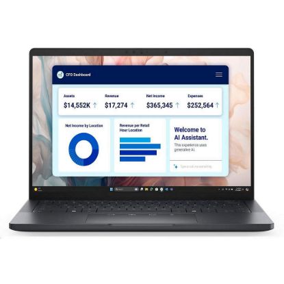 Obrázek DELL NTB Pro 13 Premium PA13250/ U7- 266V/ Evo/ 16 GB/ 512SSD/ 13.4" FHD+|IR Cam/ No AC Adapter/ WLAN/ Bck Kb/ W11P/ 3Y…