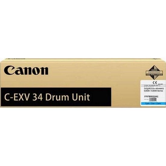 Obrázek Canon Toner C- EXV 34 C azurová pro iR- CR2030, C2100, C2220i, C2225i, C2230i (51 000 str.)