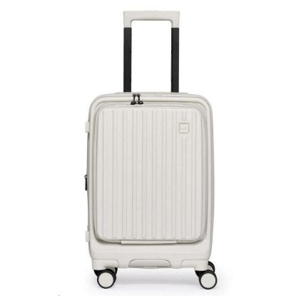 Obrázek Acer cestovní kufr Barcelona luggage 20", 40- 45l, TSA kombinanční zámek, kapsa na ntb a tablet, White