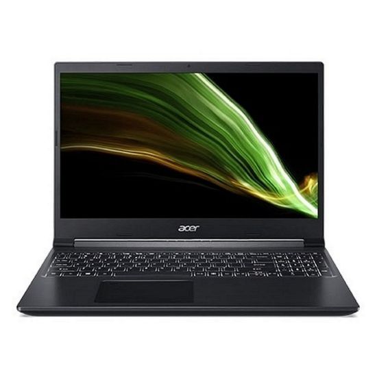 Obrázek ACER NTB Aspire 7 (A715- 42G- R9J0), Ryzen 5- 5500U, 15.6" FHD IPS, 8 GB, 512 GBSSD, NVIDIA GTX 1650, W11H, Černá