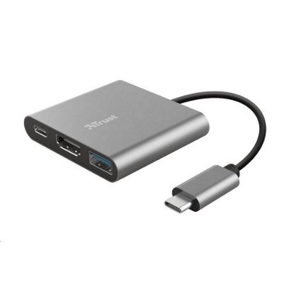 Obrázek TRUST adaptér DALYX, 3- in- 1, USB- C