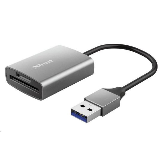 Obrázek TRUST čtečka paměťových karet DALYX Fast, externí, USB 3.2, 8cm
