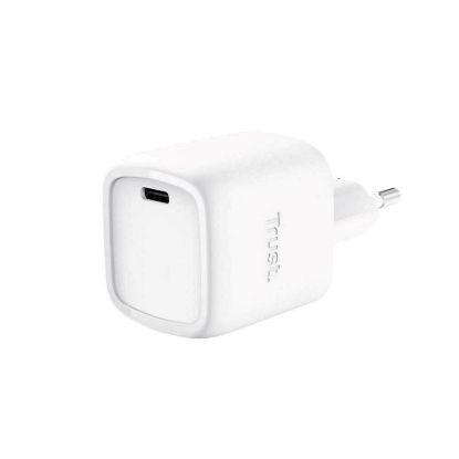 Obrázek TRUST GaN Nabíječka MAXO 30 W, USB- C, bílá