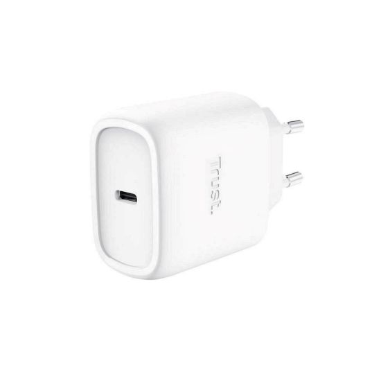 Obrázek TRUST GaN Nabíječka MAXO 45 W, USB- C, pro Apple, bílá