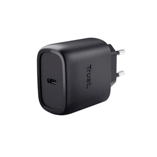 Obrázek TRUST GaN Nabíječka MAXO 45 W, USB- C, pro Samsung, černá