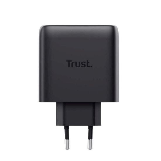 Obrázek TRUST GaN Nabíječka MAXO 65 W 2- Port, USB- C, bílá