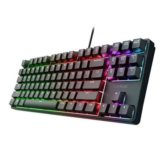 Obrázek TRUST Herní klávesnice GXT 864, Mechanická, USB, černá