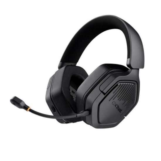 Obrázek TRUST Herní sluchátka GXT 493 Carus, Bluetooth, 2.4GHz, černá