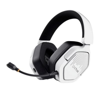 Obrázek TRUST Herní sluchátka GXT 493 W Carus, Bluetooth, 2.4GHz, bílá