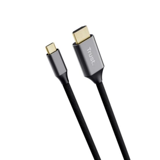 Obrázek TRUST Kabel USB- C na HDMI, UHD 4K, 20m