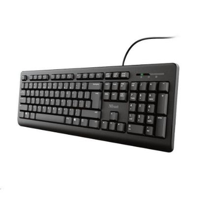 Obrázek TRUST klávesnice PRIMO, membránová, USB, CZ/ SK