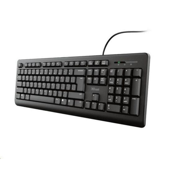 Obrázek TRUST klávesnice PRIMO, membránová, USB, CZ/ SK