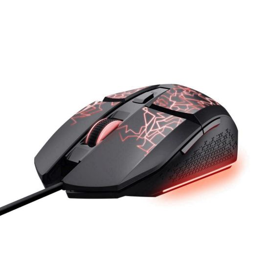 Obrázek TRUST Myš GXT 113 Felox, Drátová USB, RGB, černá