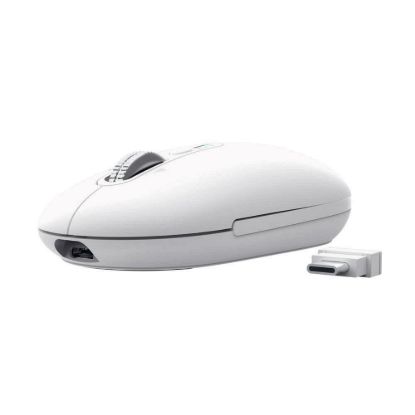 Obrázek TRUST Myš Seron Hyperscroll Slim, Bezdrátová, bílá