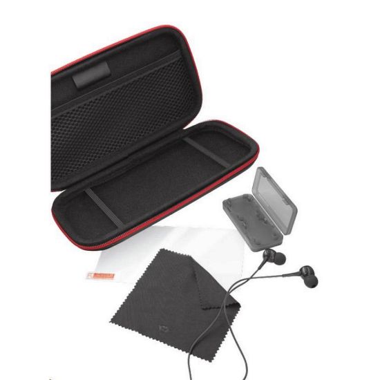 Obrázek TRUST Pouzdro GXT 1241 Tidor XL Accessory Pack - pro SwitchLite, černá