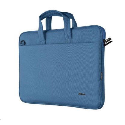 Obrázek TRUST Pouzdro na notebook 16" Bologna Slim Laptop Bag Eco, modrá