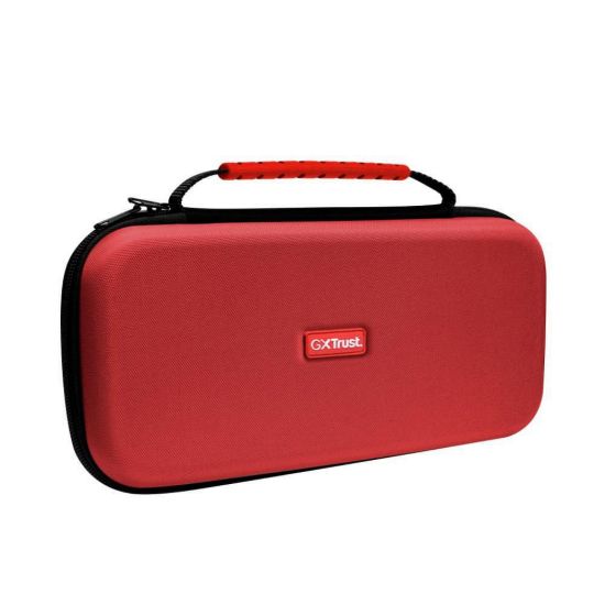 Obrázek TRUST Pouzdro pro Nintendo Switch GXT1251RB HARDCASE SWITCH 2, červeno- modrá