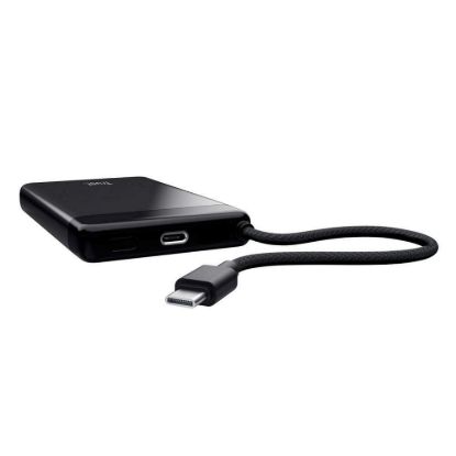 Obrázek TRUST Powerbanka Fiera, 10000 mAh, S kabelem, 2x USB- C, černá