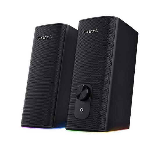 Obrázek TRUST reproduktory GXT 612 CETIC RGB- Illuminated 2.0 Speaker Set, Bluetooth, černá