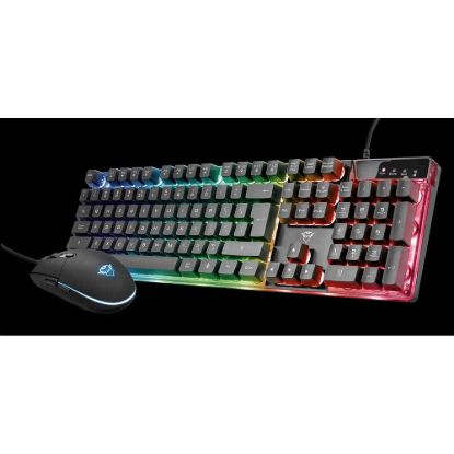 Obrázek TRUST set klávesnice + myš GXT 838 Azor Gaming Combo CZ/ SK