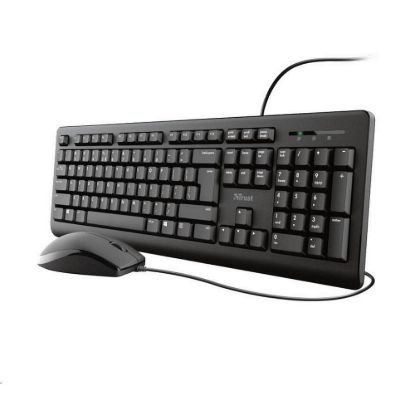 Obrázek TRUST set klávesnice + myš PRIMO, USB, DE