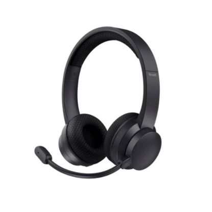 Obrázek TRUST sluchátka s mikrofonem Ayda PC headset, Bluetooth, EKO Produkt, Noise- Cancelling