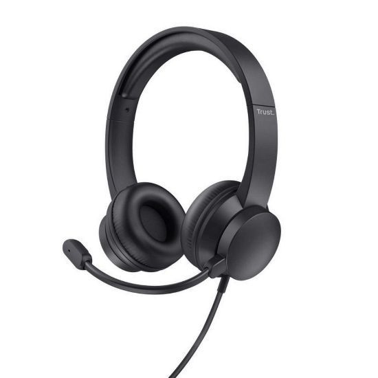 Obrázek TRUST sluchátka s mikrofonem HS- 150 PC headset