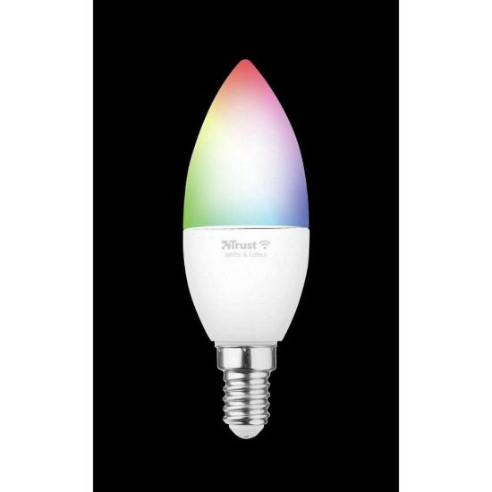 Obrázek TRUST Smart WiFi LED Candle E14 White & Colour