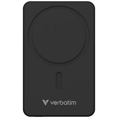 Obrázek VERBATIM Powerbanka Charge 'n' Go Essentials, Magnetická, 20000 mAh, USB- C, Černá