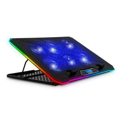 Obrázek EVOLVEO Ania 9 RGB, nastavitelný podstavec pro notebook