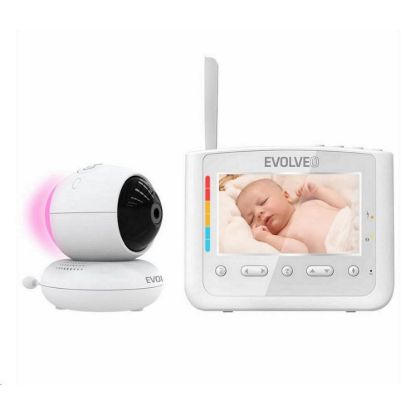 Obrázek EVOLVEO dětská chůvička s nočním světlem a otočnou kamerou NL4