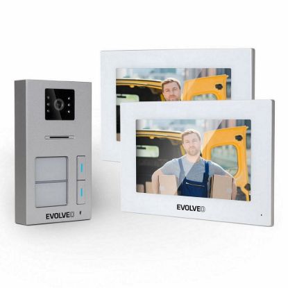 Obrázek EVOLVEO DoorPhone AP2- 2 drátový videotelefon pro dva byty s aplikací