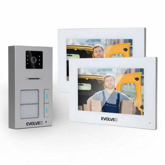 Obrázek EVOLVEO DoorPhone AP2- 2 drátový videotelefon pro dva byty s aplikací
