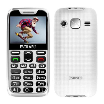 Obrázek EVOLVEO EasyPhone XR, mobilní telefon pro seniory s nabíjecím stojánkem, bílá