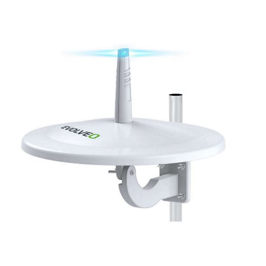 Obrázek EVOLVEO Jade 3, aktivní venkovní anténa FM/ DAB+/ DVB- T2, filtr LTE, 4G, 5G