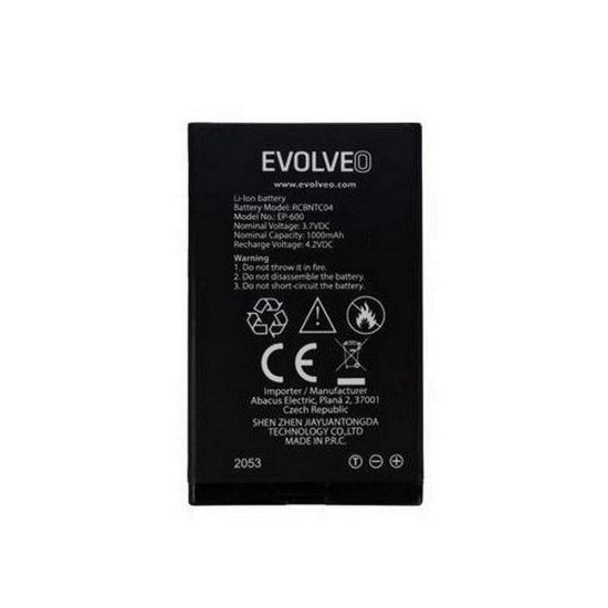 Obrázek EVOLVEO originální baterie 1000 mAh pro EasyPhone XD