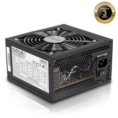 Obrázek EVOLVEO Pulse 400ATX, zdroj 400 W, ATX, tichý, bulk, záruka 3 roky, černý