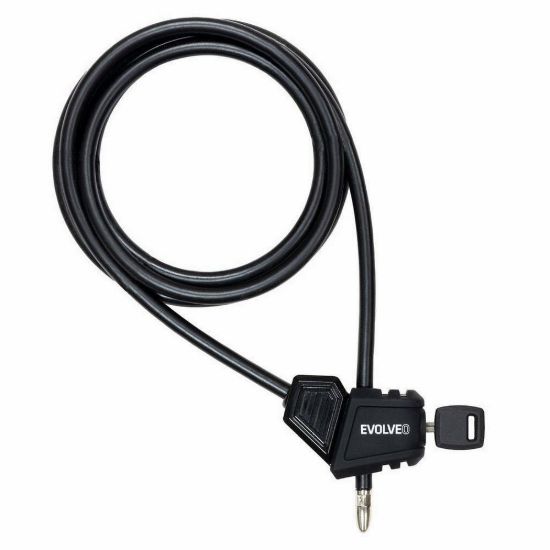 Obrázek EVOLVEO StrongVision LOCK, lanový nastavitelný zámek 8mm x 2m