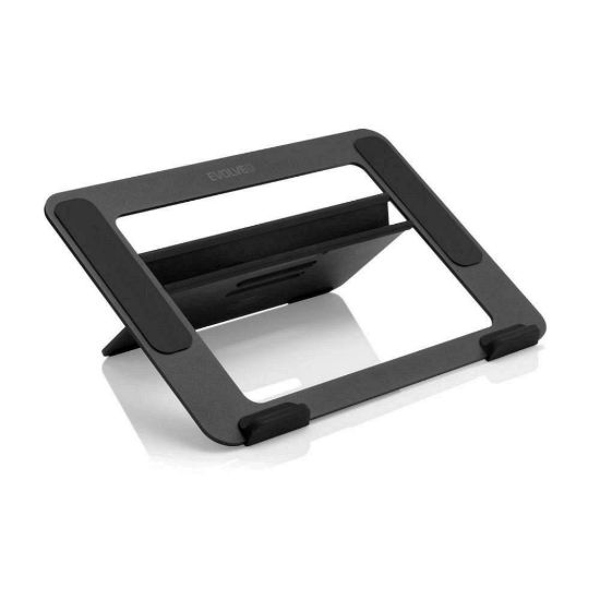 Obrázek EVOLVEO TopLift, hliníkový podstavec pod notebook, černý