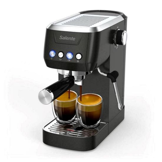 Obrázek Salente Coffio, pákový kávovar, black- anthracite