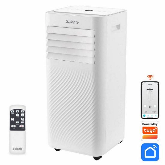 Obrázek Salente SummerICE9, chytrá mobilní klimatizace, 9000 BTU, WiFi+Bluetooth, dálk. ovl.