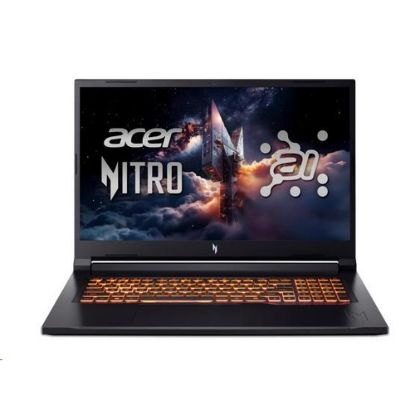 Obrázek ACER NTB Nitro V 17 AI (ANV17- 41- R0CS), Ryzen 7 260, 17.3" FHD, 16 GB, 1 TB SSD, RTX 5060, Linux, Black