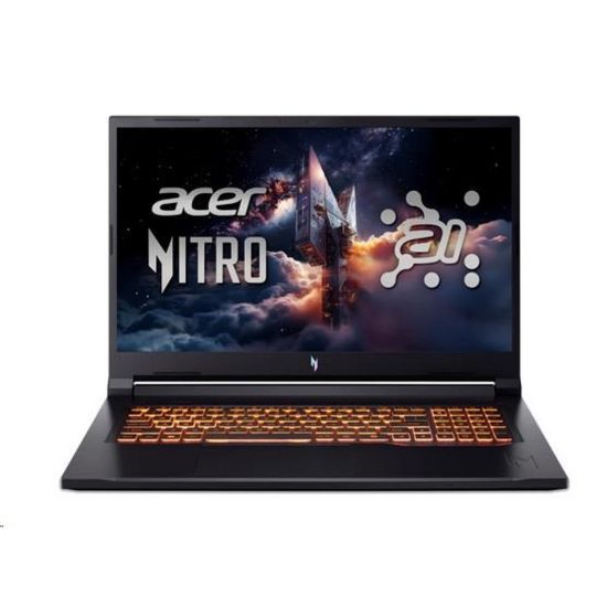 Obrázek ACER NTB Nitro V 17 AI (ANV17- 41- R0CS), Ryzen 7 260, 17.3" FHD, 16 GB, 1 TB SSD, RTX 5060, Linux, Black