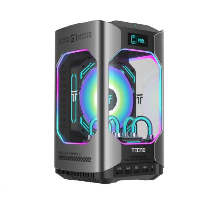 Obrázek TECNO PC MEGAMINI G1 Intel i7-13620H,32GB DDR5,1TB SSD,RTX4060 8GB,Water Cooling,WiFi6,BT5.2,RJ45 2.5G,2xUSB 3.2,2xUSB