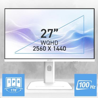 Obrázek MSI PC AiO Modern AM273QP AI 1UM- 429XEU, Ultra 7 155H, 27" WQHD, Anti- Glare, 16 GB, 512 GB SSD, N/ A, No OS, White