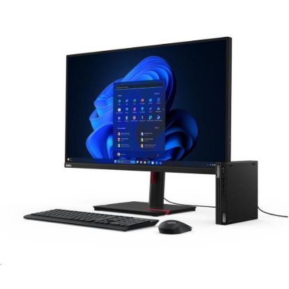 Obrázek LENOVO PC ThinkCentre M70q G5 Tiny - i3- 13100T, 16 GB, 256SSD, noDVD, W11P, 4y On Site