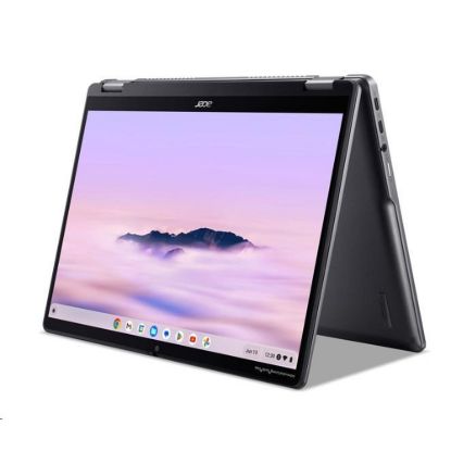 Obrázek ACER NTB Chromebook Plus Spin 514 (CP514- 4HN- 55KB), Core 5 120U, 14" WUXGA, 8 GB, 256 GB SSD, UHD, Chrome, Gray